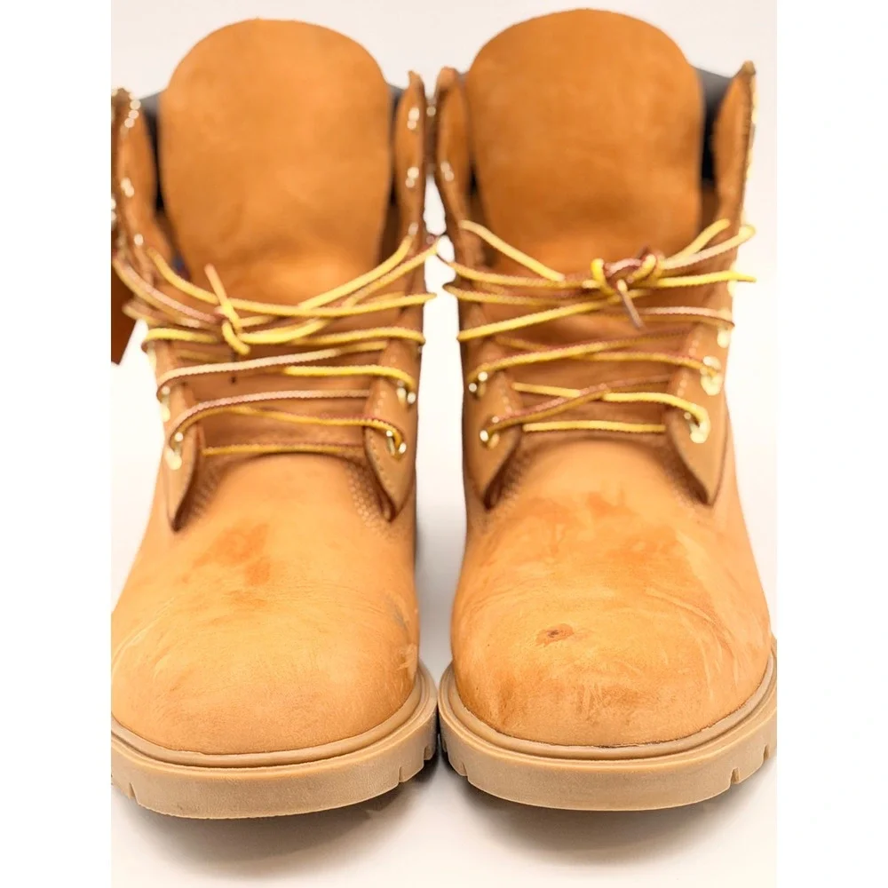 Timberland 6 Inch Premium Waterproof Boot Wheat Nubuck Mens 10 TB118094231